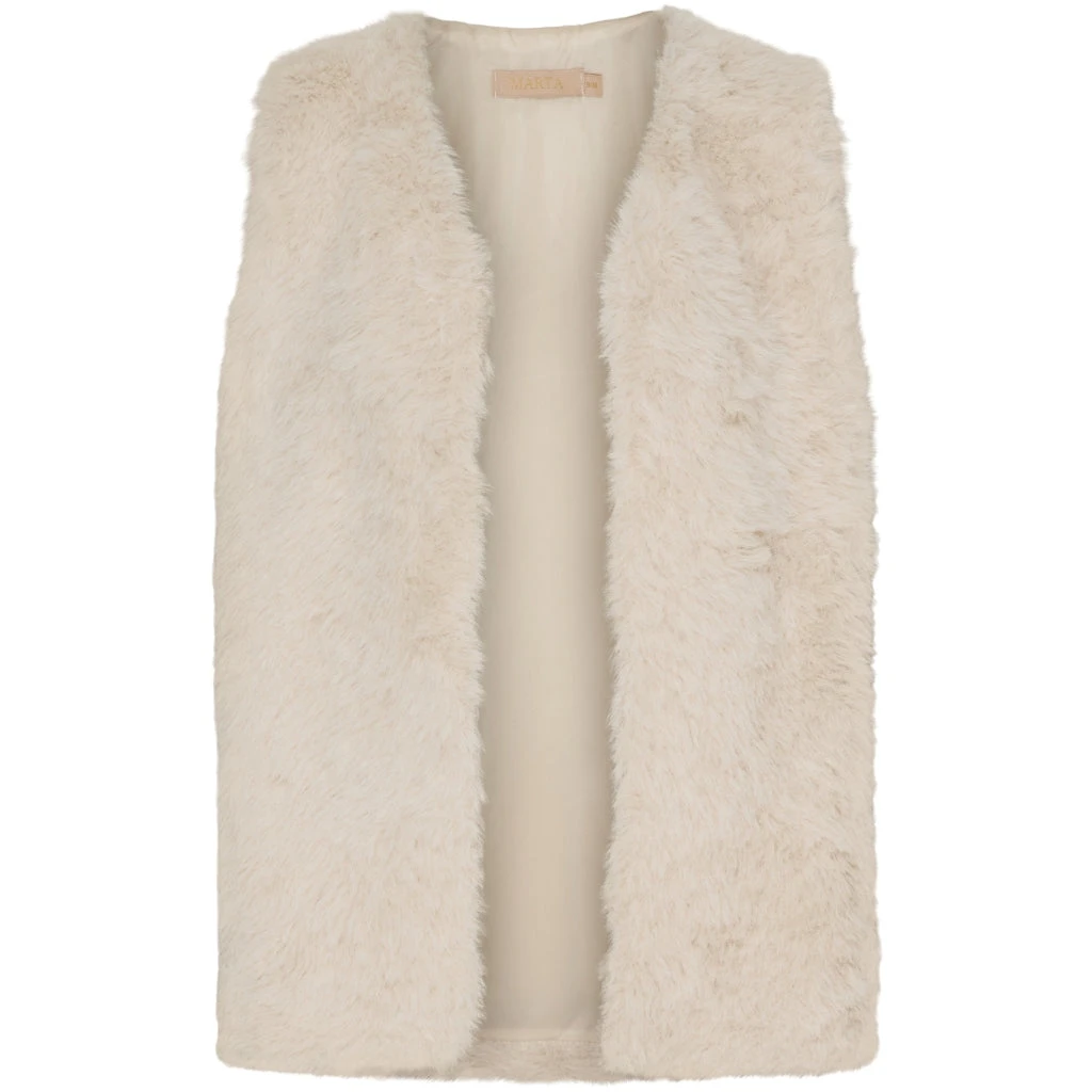 Marta Du Chateau Dame Vest MdcArlette 85896 - Beige9