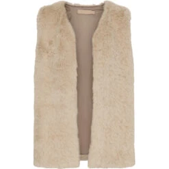 Marta Du Chateau Dame Vest MdcArlette 85896 - Dark Beige