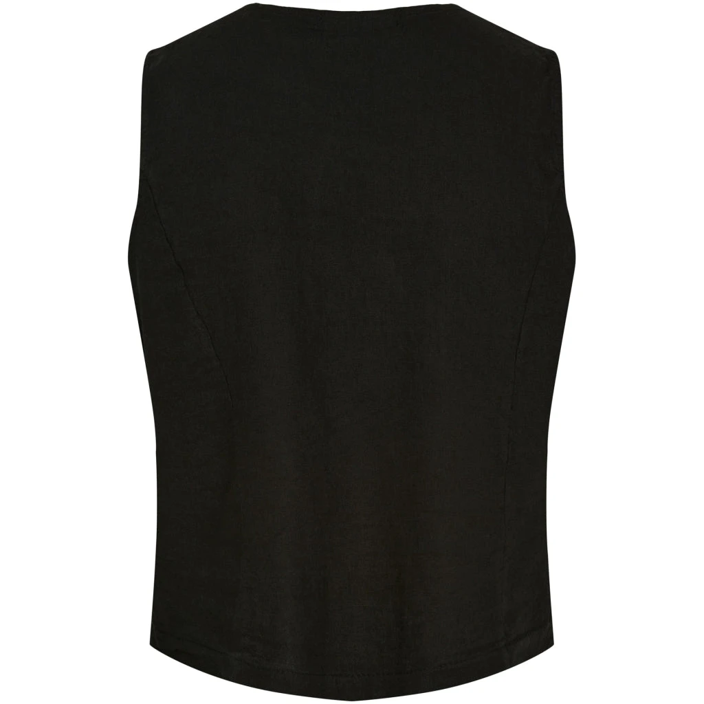 Marta Du Chateau Dame Vest MdcKatarine 86331 - Black - Billede 2