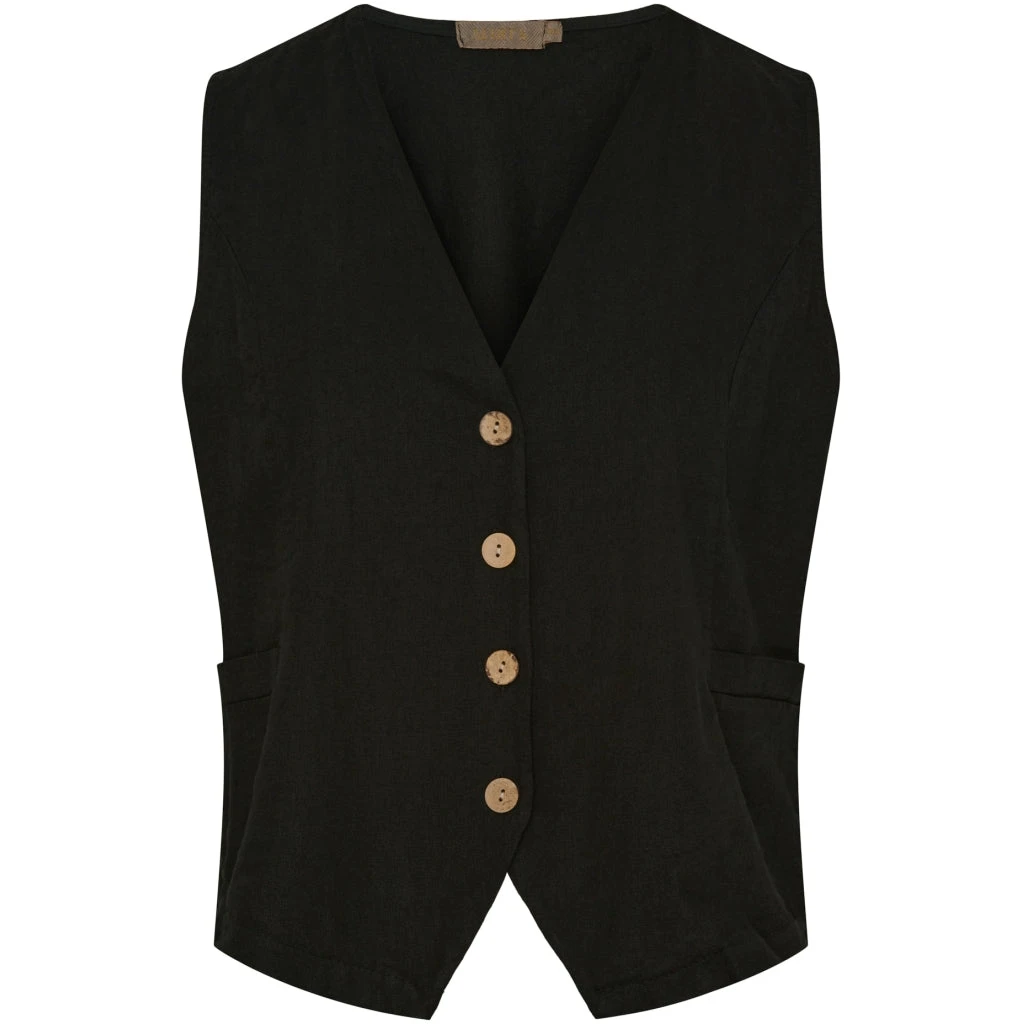 Marta Du Chateau Dame Vest MdcKatarine 86331 - Black