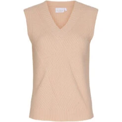 Marta Du Chateau Vest Aw268 - Beige