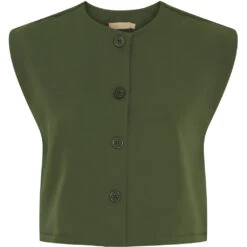 Marta Du Chateau Dame Vest MdcSmilla 3955 - Military