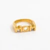 Muun Studios MOM Ring 18k Guldbelagt R087 - Guld