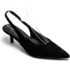 Shoes Ninelle Dame Slingback Stiletter 1833 - Black
