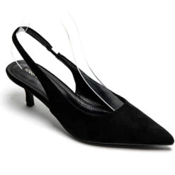Shoes Ninelle Dame Slingback Stiletter 1833 - Black