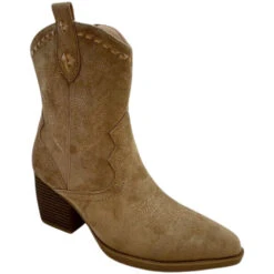 Shoes Noelle Dame Cowboystøvler 2484 - Taupe