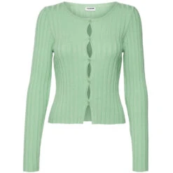 Noisy May Dame Cardigan NMFREY - Absinthe Green