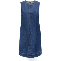 ONLY DAME KJOLE ONLDORSI - Medium Blue Denim