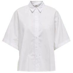 ONLY DAME SHIRT ONLMARI - Bright White