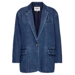 ONLY Dame Blazer ONLCORY - Medium Blue Denim