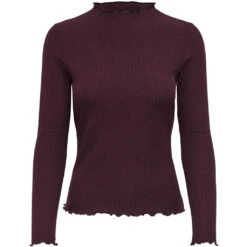 ONLY Dame Bluse ONLEMMA - Madder Brown