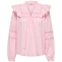 ONLY Dame Bluse ONLJULIA - Pink Lady