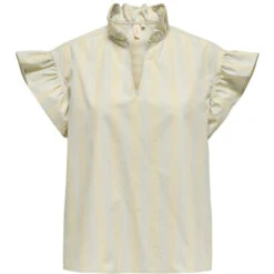 ONLY Dame Bluse ONLMALOU - Pumice Stone CASHMERE BLUE