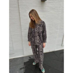 ONLY Dame Bukser ONLJUICY - Black Leo