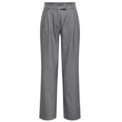 ONLY Dame Bukser ONLLINDA - Medium Grey Melange