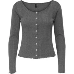 ONLY Dame Cardigan ONLTENNA - Dark Grey Melange