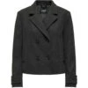 ONLY Dame Jakke ONLFREJA - Dark Grey Melange