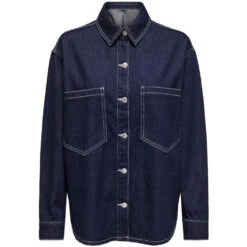 ONLY Dame Jakke ONLNEHVA - Dark Blue Denim