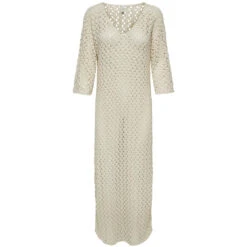 ONLY Dame Kjole ONLLION - Ecru