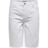 ONLY Dame Shorts ONLSONNY - White