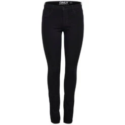 ONLY Dame Skinny Jeans ONLRAIN - Black Denim