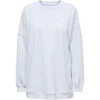 ONLY Dame Sweatshirt ONLDAZE - Light Grey Melange New York