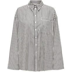 ONLY Dame Skjorte ONLSAGA - Thunderstorm CLOUD DANCER