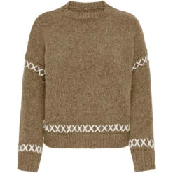 ONLY Dame Strik ONLAMANDA - Malt Ball Cloud Dancer