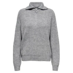 ONLY Dame Strik ONLBAKER - Medium Grey Melange