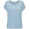ONLY Dame T-shirt ONLMOSTER - Clear Sky