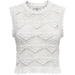 ONLY Dame Top ONLFRIDA - Cloud Dancer