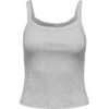 ONLY Dame Top ONLVIRA - Light Grey Melange