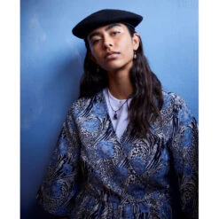 Object Dame Kjole OBJJACQUARD - Silver Grey