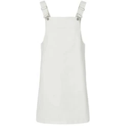 PIECES DAME DENIMKJOLE PCMONICA - Bright White