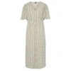 PIECES DAME KJOLE PCTAITLYN - Birch Striped Flower