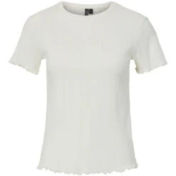 PIECES DAME TOP PCMARIE - Cloud Dancer