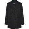PIECES Dame Blazer PCRU - Black
