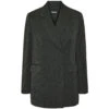 PIECES Dame Blazer PCTALIA - Dark Grey Cloud Dancer