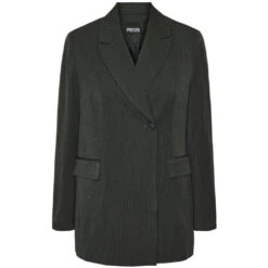 PIECES Dame Blazer PCTALIA - Dark Grey Cloud Dancer