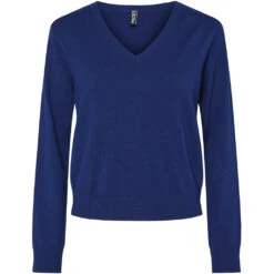 PIECES Dame Bluse PCNATALIE - Bellwether Blue