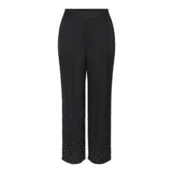 PIECES Dame Bukser PCRU - Black