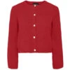 PIECES Dame Cardigan PCJYDA - High Risk Red
