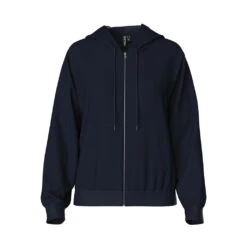 PIECES Dame Hoodie PCCHILLI - Sky Captain