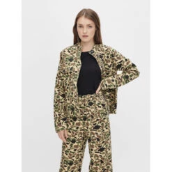 PIECES Dame Jakke PCMILLU - Sea Turtle