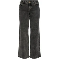 PIECES Dame Jeans PCJESSIE - Grey Denim