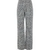 PIECES Dame Jeans PCPORTIA - Ultimate Grey Aop