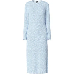 PIECES Dame Kjole PCFLORA - Cashmere Blue Flowers