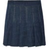 PIECES Dame Nederdel PCFABIA - Dark Blue Denim