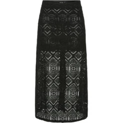 PIECES Dame Nederdel PCSONNIE - Black