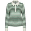 PIECES Dame Polo PCDONNA - Hunter Green Coconut Milk